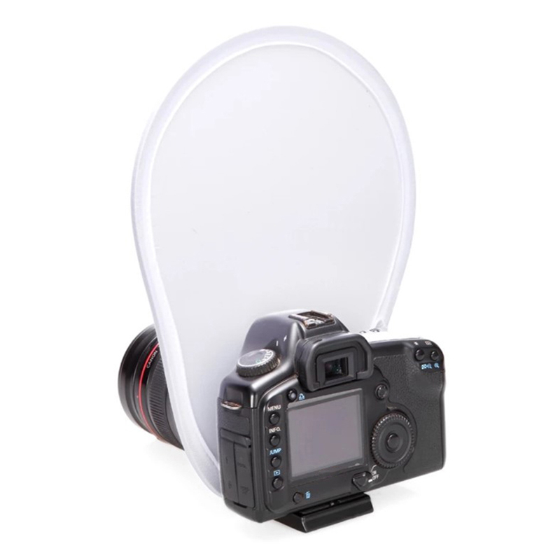 Pop Up Flash Diffuser - Evrensel Fotoğrafçılık Flaş Lens Difüzör Reflektör