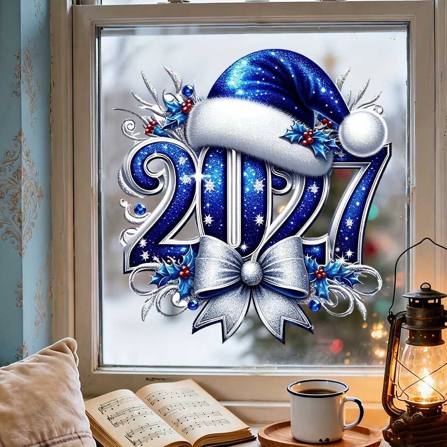 Photography Of The Year - 1 Adet 2027 Noel Pencere Çıkartması