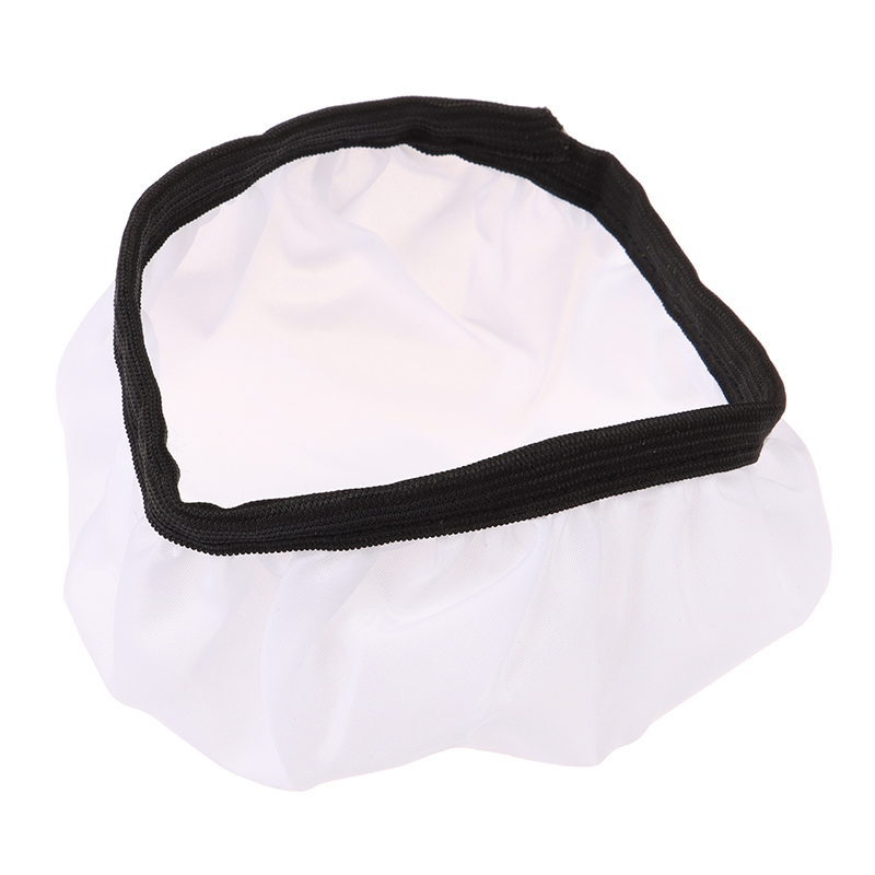 Pop Up Flash Diffuser - B*1 adet beyaz naylon fotoğraf ışığı