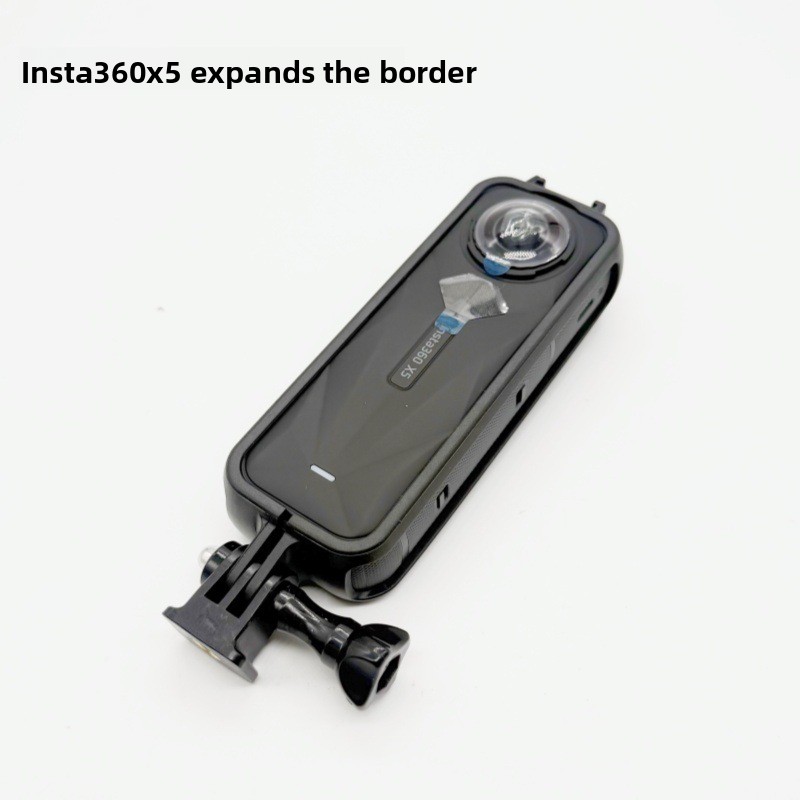 Camera Cold Shoe - Insta360 X5 Plastik Koruyucu Çerçeve Kılıfı,