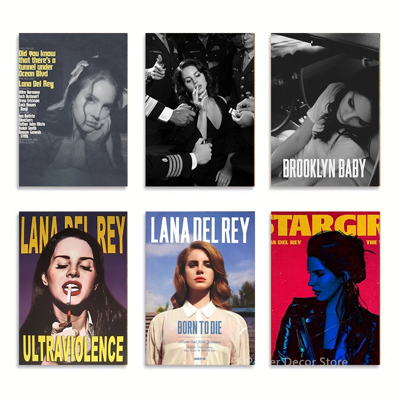 Photography Design - Lizzy Grant Lana Del Rey Posteri