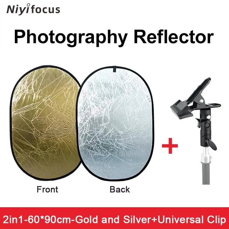 Reflector 5 In 1 - 2'si 1 Arada Yuvarlak Taşınabilir Reflektör