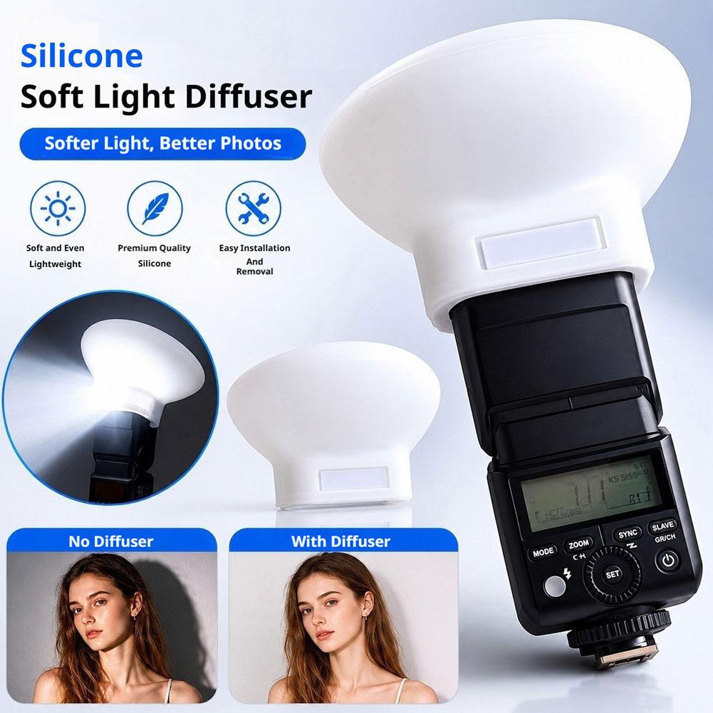 Pop Up Flash Diffuser - Godox IT32 TT350 V350 V480 Fotoğrafçılık