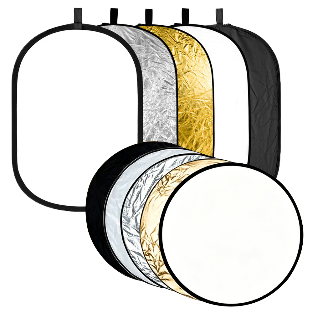 Reflector 5 In 1 - 60/80/110CM 5'i 1 arada Katlanabilir Işık