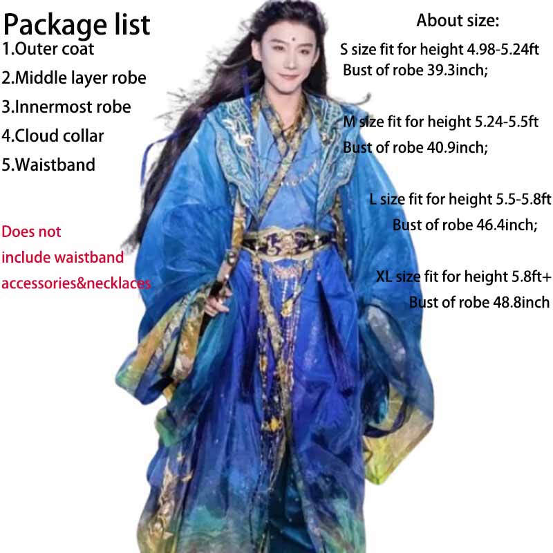 Lüks çin Hanfu erkekler antik  - Photography Of A Man incelemesi ve fiyatı
