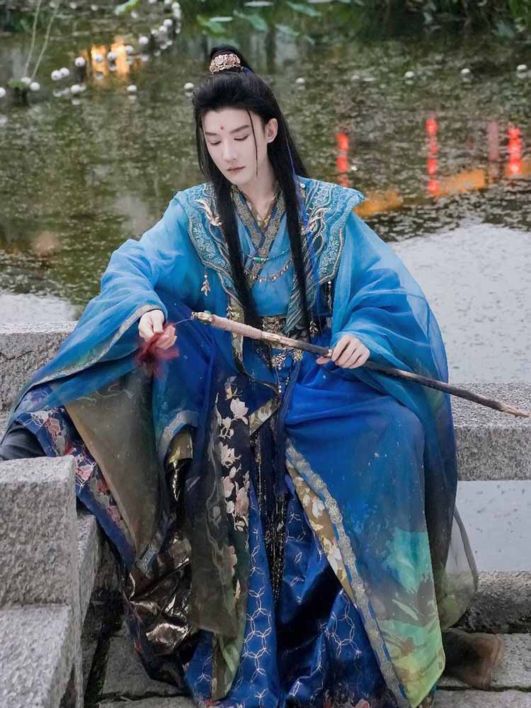 Lüks çin Hanfu erkekler antik  - Photography Of A Man incelemesi ve fiyatı
