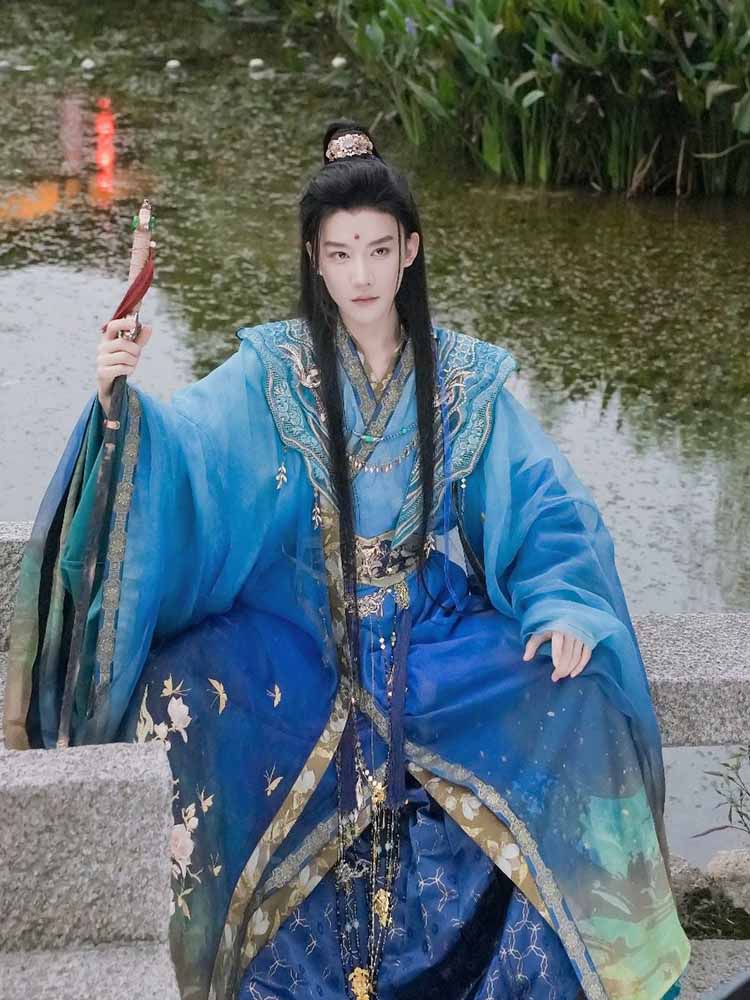 Lüks çin Hanfu erkekler antik  - Photography Of A Man incelemesi ve fiyatı