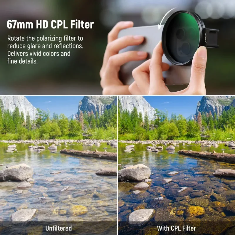 2026 FL-41 67mm CPL Su Geçirme - Camera Cold Shoe incelemesi ve fiyatı