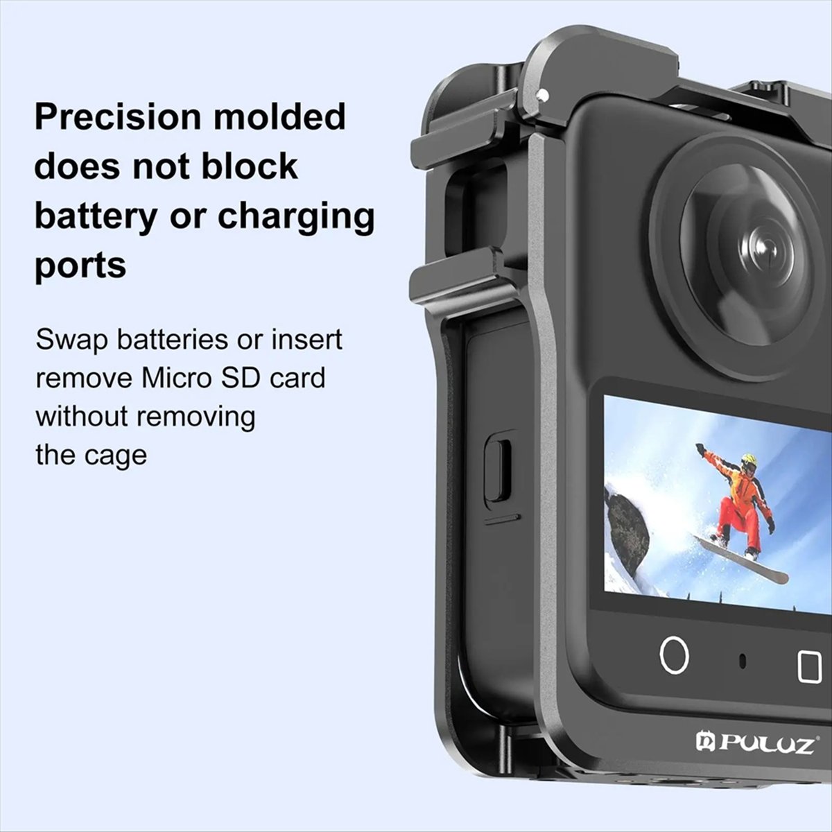M05K PULUZ DJI Osmo 360 için M - Camera Cold Shoe incelemesi ve fiyatı