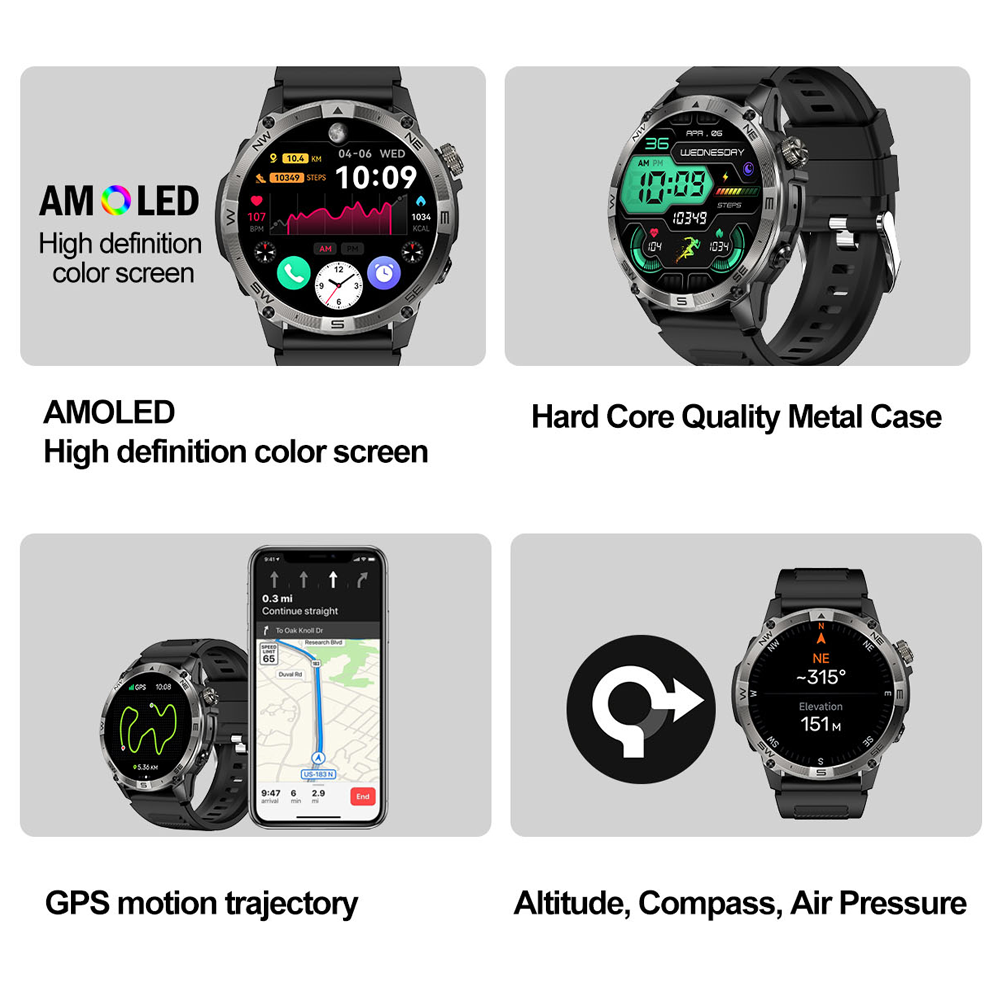 NORTH EDGE GPS Spor Akıllı Saa - Intervalometer Timer incelemesi ve fiyatı