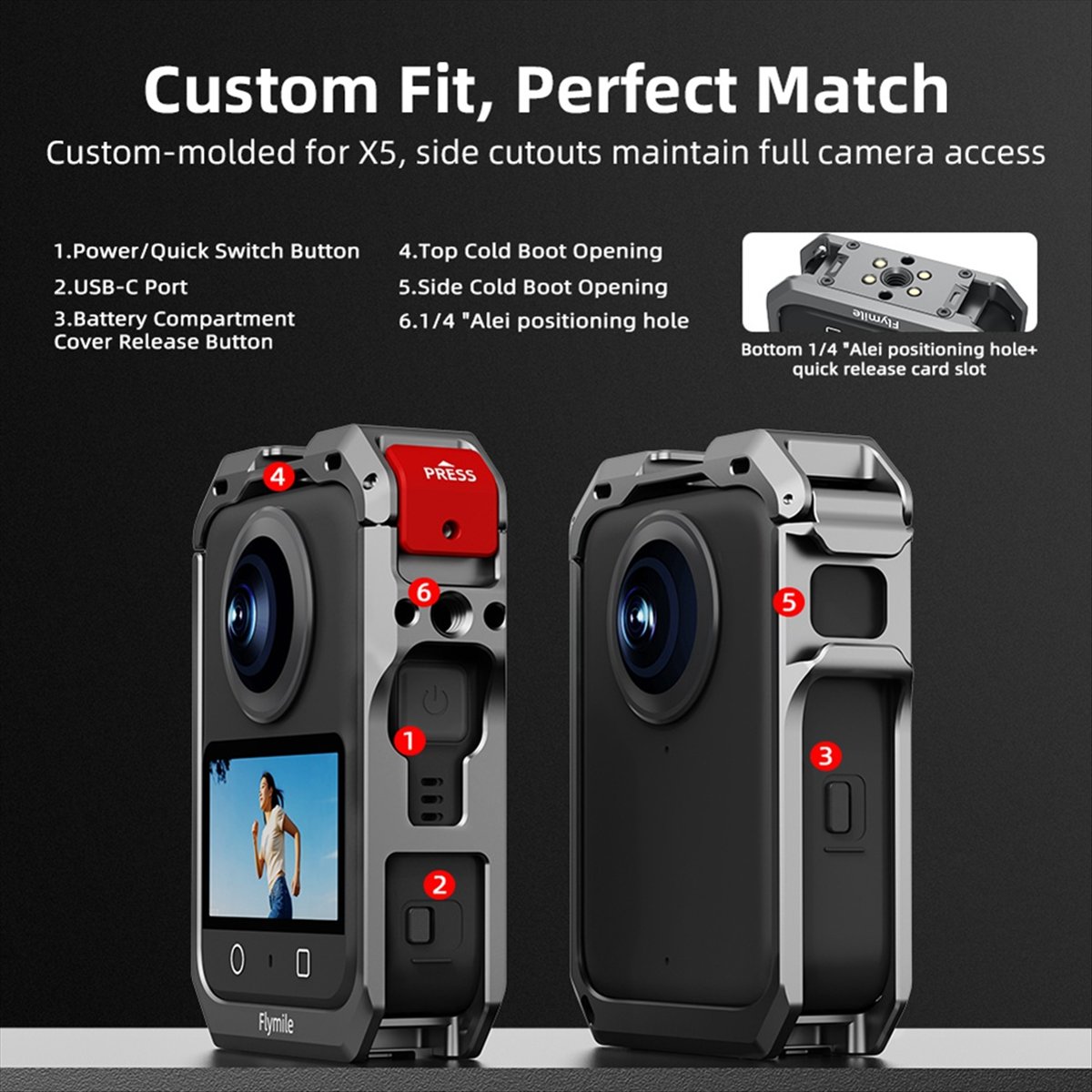 N05R Flymile Metal Koruyucu Kı - Camera Cold Shoe incelemesi ve fiyatı