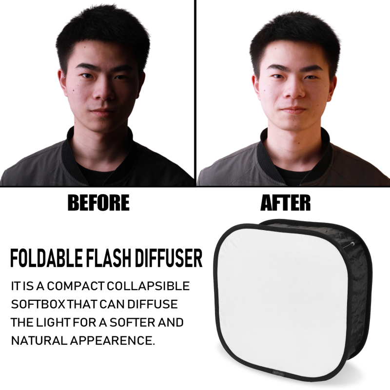 Çok fonksiyonlu 410mm Mini taş - Pop Up Flash Diffuser incelemesi ve fiyatı