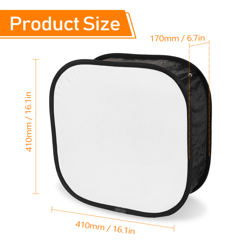 Çok fonksiyonlu 410mm Mini taş - Pop Up Flash Diffuser incelemesi ve fiyatı