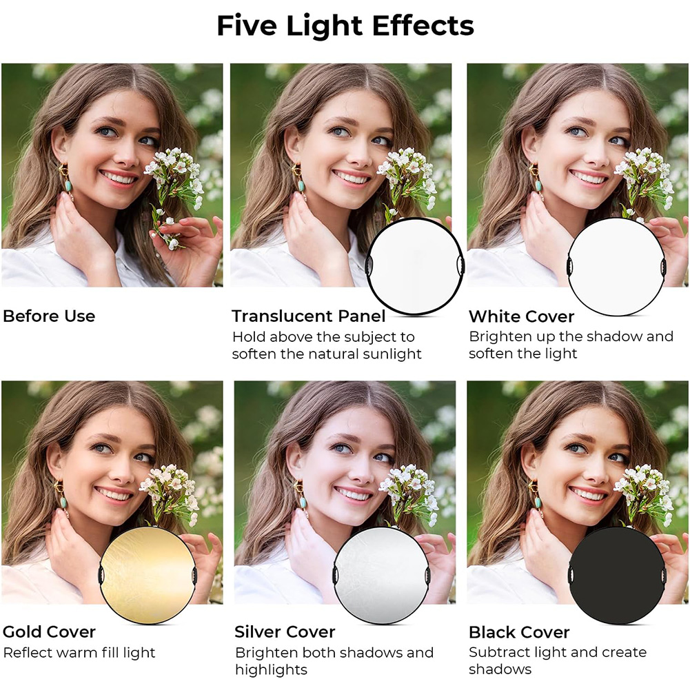 MYOBO Reflektör Fotoğrafçılık  - Reflector 5 In 1 incelemesi ve fiyatı