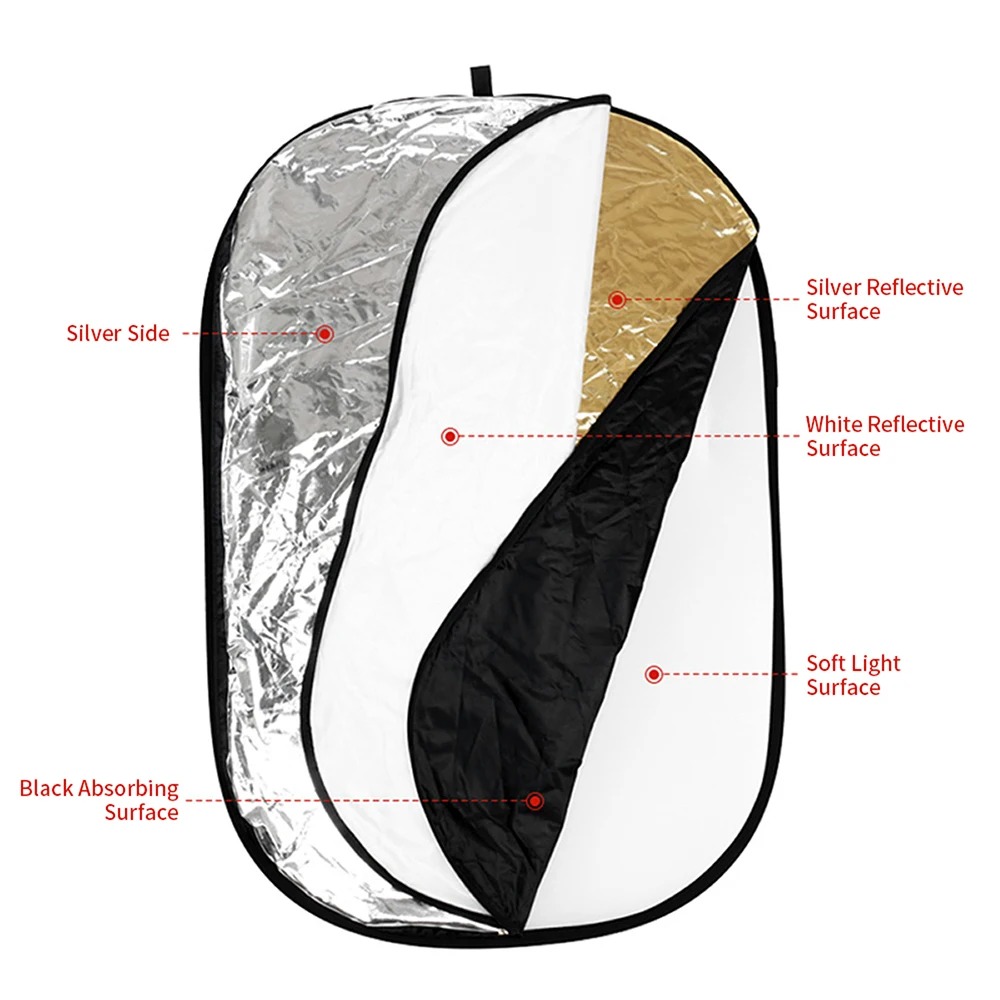 60/80/110CM 5'i 1 arada Katlan - Reflector 5 In 1 incelemesi ve fiyatı