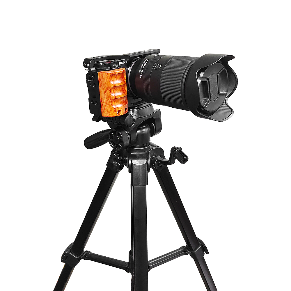 Sony ZV-E10 Kafes kamera Ahşap - Camera Cold Shoe incelemesi ve fiyatı