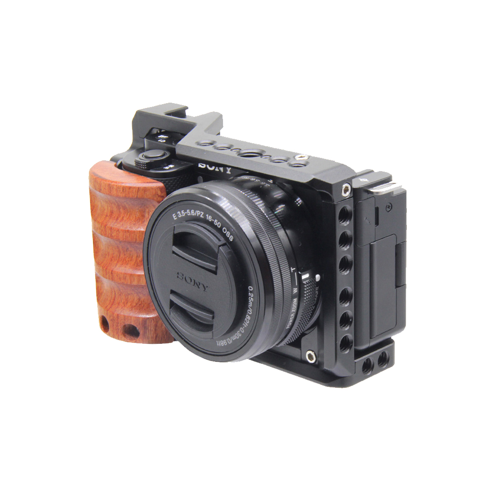 Sony ZV-E10 Kafes kamera Ahşap - Camera Cold Shoe incelemesi ve fiyatı
