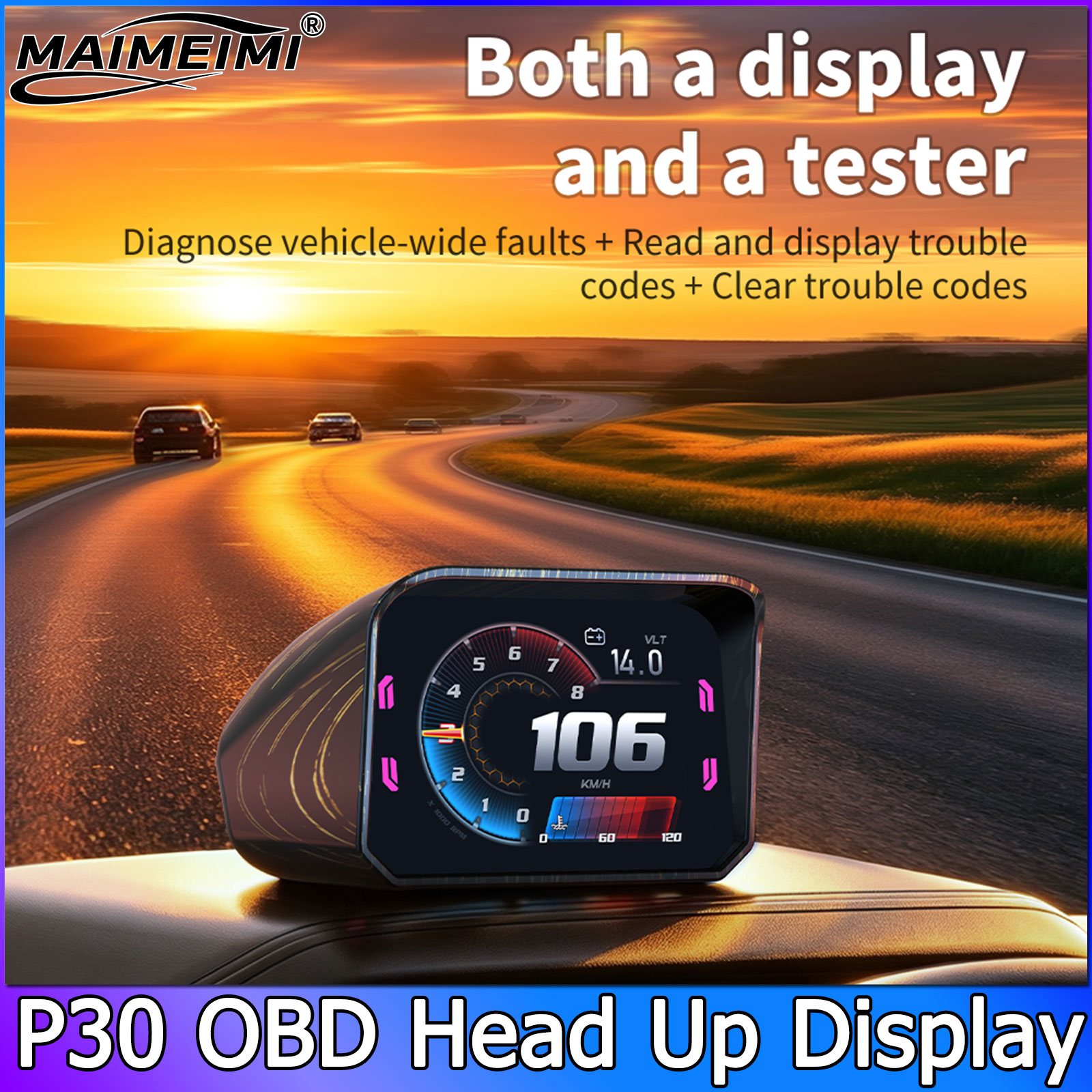 P30 Hız Göstergesi RPM Metre H - Intervalometer Timer incelemesi ve fiyatı